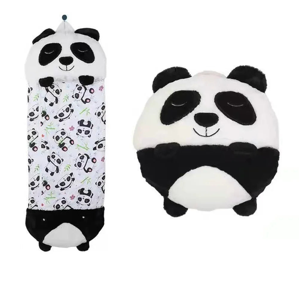Children’s Cartoon Sleeping Bag with Pillow