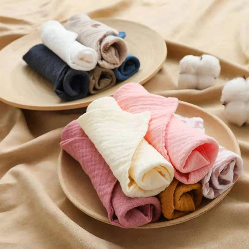 Baby Square Towels – 10Pcs Set