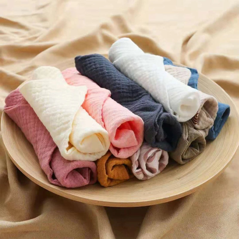 Baby Square Towels – 10Pcs Set