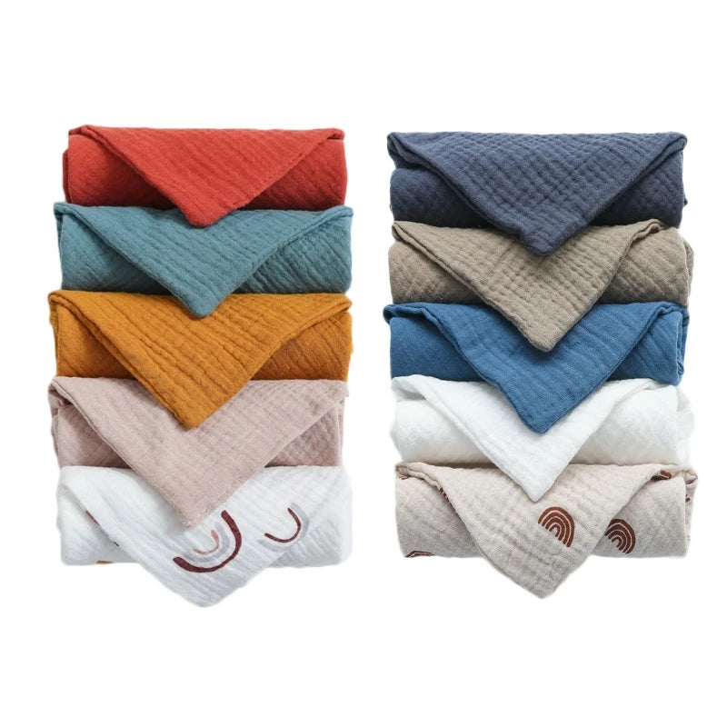Baby Square Towels – 10Pcs Set