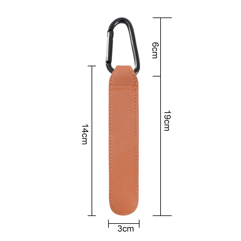 Leather Stroller Hooks – 360° Rotating 1/2pcs